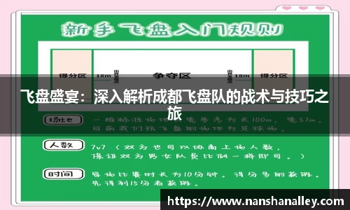飞盘盛宴：深入解析成都飞盘队的战术与技巧之旅